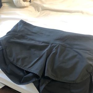 Lululemon speed shorts
